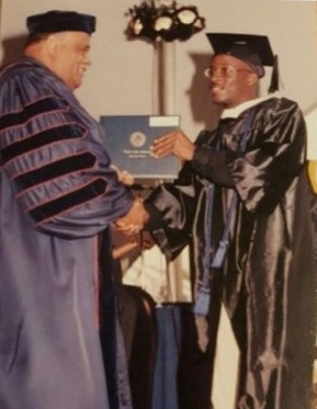 Tarahn Harris VSU graduation